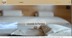 Desktop Screenshot of la-pernice.it
